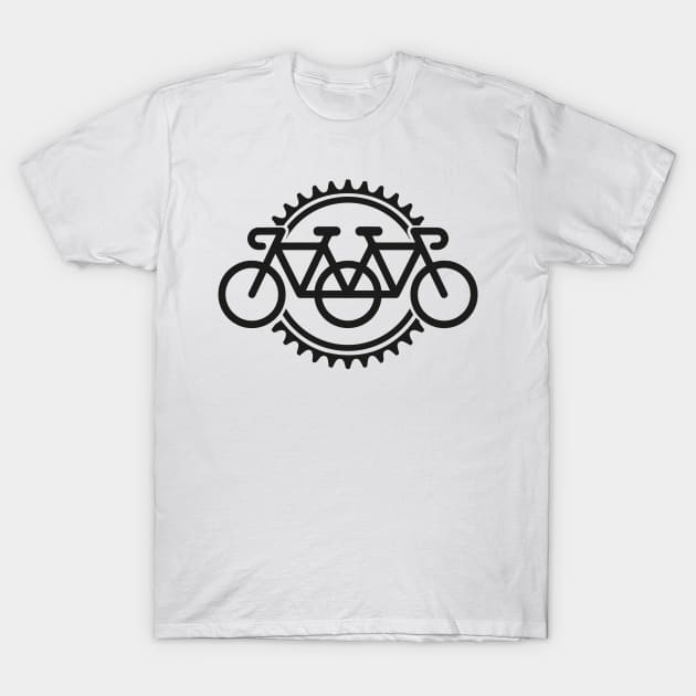 bike icon T-Shirt by manuvila